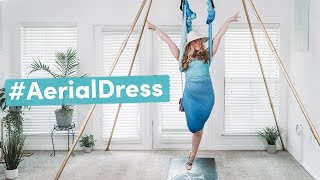 Aerial Yoga Tutorial  Aerial Dress Pose [upl. by Far]