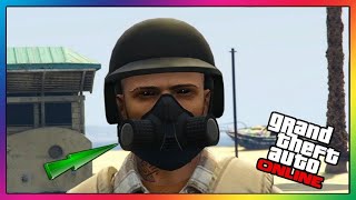 HOW TO PUT ON REBREATHER AND HELMET GTA 5 [upl. by Wadell]