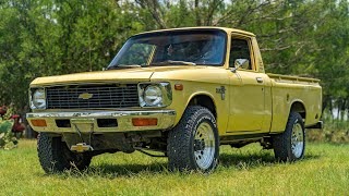 1980 Chevrolet Luv I4 4 Speed 4x4 Original 72k Miles AC PB [upl. by Attenov146]