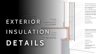 Super Efficient Exterior Insulation Details with Rockwool For Architects  Builders [upl. by Yelah]