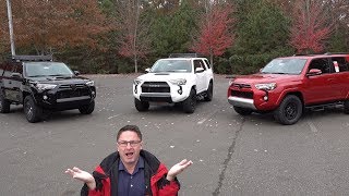 2020 4Runner Battle Venture vs TRD Pro vs TRD Off Road Premium  Who Wins [upl. by Held571]