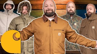 Which Carhartt Jacket is WARMEST [upl. by Bernadina]