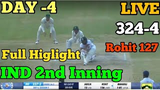 India VS South Africa 1st Test 4 Day Highlights  India 2nd innings Full Highlights Rohit Sharma [upl. by Aicatsana]