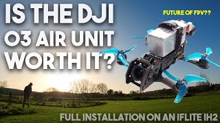 DJI O3 Air Unit Is it worth it  Full installation and test flights on an iFlite iH2 [upl. by Alo]