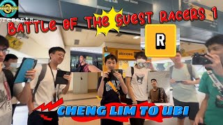 MRTravels on Battle of the Guest Racers 1 Racing from Cheng Lim to Ubi [upl. by Eerak]