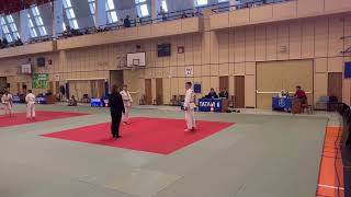 Tomá Řezáč Judo Kladno  Samurajská katana Jablonec 26424  1 zápas výhra [upl. by Pasol]