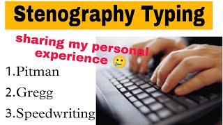 Stenography Typing Easiest Stenography language Pitman  Gregg  Learn Stenography Faster [upl. by Nohsyt]