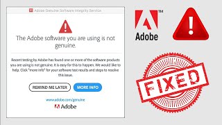 How to Disable Adobe Genuine Software Integrity Service [upl. by Fishback]