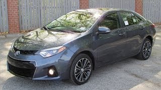 2014 Toyota Corolla S Premium Start Up Exhaust and In Depth Review [upl. by Havens389]