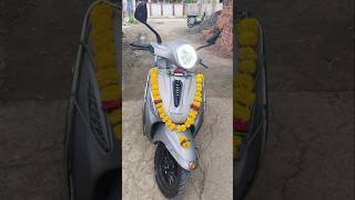 Bajaj Chetak 3202😊🛵bajajchetak3202evscootytwowheelertrendingshortschetakelectric [upl. by Tsai]