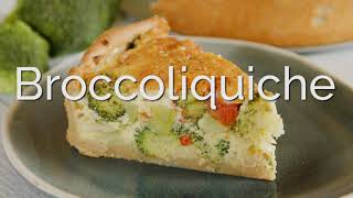 Hoe maak je broccoliquiche [upl. by Moclam]