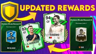 HOW TO USE ADVANCED COMPETITIVE POINTS IN EA FC FIFA MOBILE NEW UPDATED DIVISION RIVALS REWARDS [upl. by Hitchcock]