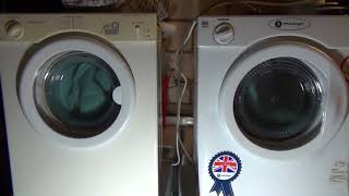 Dryer race No272  White knight Compact CL312WV vs C38AW [upl. by Ellesig]