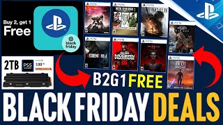 NEW BLACK FRIDAY 2023 SALES LIVE Awesome BRAND NEW Game Deals  PS Plus Games Last Chance to Redeem [upl. by Whalen]