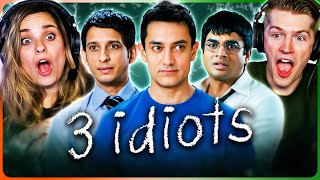 3 IDIOTS w Kristen amp Michael Movie Reaction  Aamir Khan  Kareena Kapoor  Madhavan [upl. by Maddie]