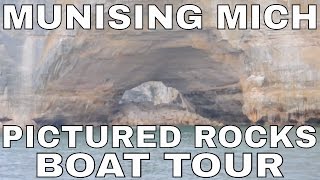 Pictured Rocks Boat Tour Munising Michigan [upl. by Thielen]