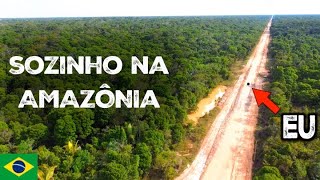 ATRAVESSEI a FLORESTA AMAZÔNIA SOZINHO de MOTO  MARABÁ a UIRAMUTÃ [upl. by Andryc781]