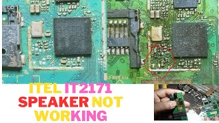 itel it2171 speaker not working itel all keypad Mobile Speaker problem [upl. by Ardella]