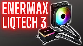 ENERMAX LIQTECH 3 120 RGB REVIEW [upl. by Cutlip]