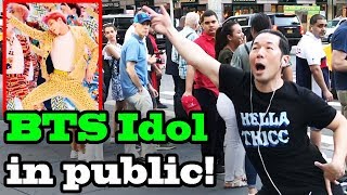 BTS  IDOL  KPop Dance in Public [upl. by Ekihc918]