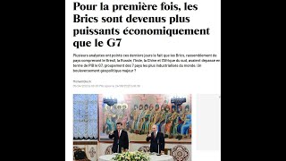 DISSERTATION DE GÉOPOLITIQUE  ENTRE LES BRICS ET LE G7  QUE PRÉFÈRE LHUMANITÉ CONTEMPORAINE [upl. by Llebanna]