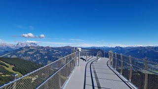 Zell am See Kaiserblick views  Schmittenhöhe panorama platform  102024  Pinzgau and Beyond [upl. by Jennee370]