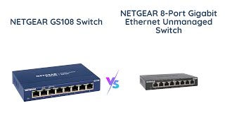 NETGEAR GS108 vs GS308 Which 8Port Ethernet Switch is Best for You [upl. by Swithbart]