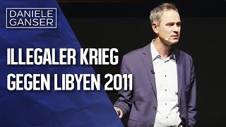 Dr Daniele Ganser Der illegale Krieg gegen Libyen 2011 Karlsruhe 18 November 2019 [upl. by Roderica]