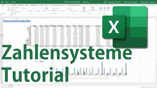 Zahlensysteme in Excel Online  Tutorial Binär Dezimal Hexadezimal Oktal Römisch [upl. by Weasner]