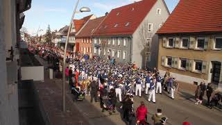 Hüfingen Fasnet 2019  Großer Umzug [upl. by Attenov226]