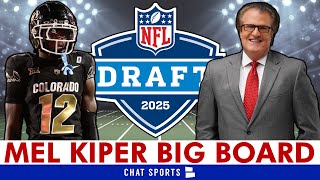 2025 NFL Draft Prospect Rankings ESPN’s Mel Kiper’s Top 25 Big Board Led By Travis Hunter [upl. by Coplin634]