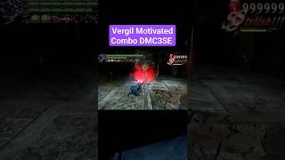 Vergil Motivated Combo DMC3SE dmc3 dmc devilmaycry gaming vergil combo [upl. by Wight]