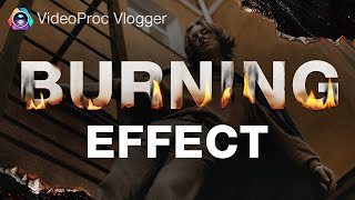 How to Create the Burning Effect  Easy Fire Burning Transition [upl. by Isobel301]