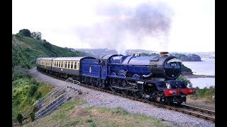 ANGRY DRIVER ON THE DARTMOUTH STEAM RAILWAY AT TRESPASSING PHOTOGRAPHERS  15th July 2018 [upl. by Dorothy258]