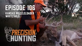 Precision Hunting  episode 106  Kansas Muzzleloader Whitetails [upl. by Hayila604]