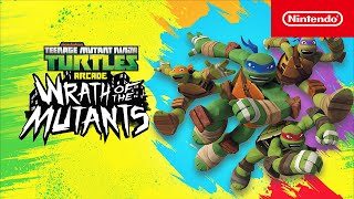 Teenage Mutant Ninja Turtles Wrath of the Mutants – Launch Trailer – Nintendo Switch [upl. by Kreg617]