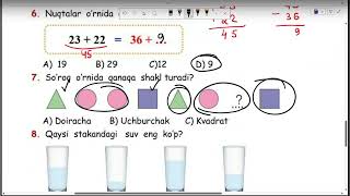 12sinf MANTIQIY MASALALAT testi tahlili [upl. by Nelda]