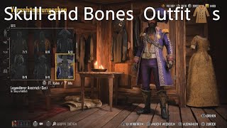 SKULL AND BONES alle Outfits [upl. by Ggerc630]