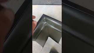 GutterEavetrough installing tip Use gutter seal on your seams [upl. by Innattirb736]