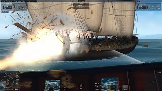 What 1000 hours in Naval Action looks like Le Requin vs Pandora [upl. by Cand]