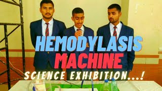 Hemodialysis machine Science Exhibition2023 Nomanjalil [upl. by Ragouzis249]