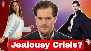 Is Duygu Sarışın jealous of Çağatay Ulusoy [upl. by Tia]