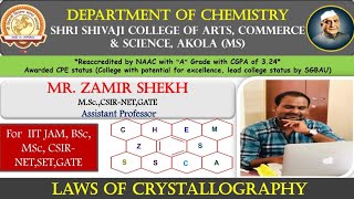 Crystallography  Laws of Crystallography  Solid State Chemistry  Physical Chemistry [upl. by Cleti469]