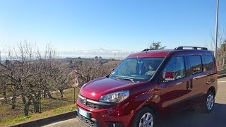 Fiat Doblò Lounge 135 cv Test Drive [upl. by Adlare]