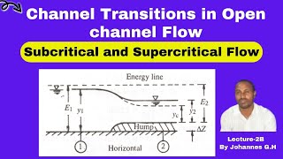 Channel Transitions in open Channel momentum application [upl. by Cheslie257]