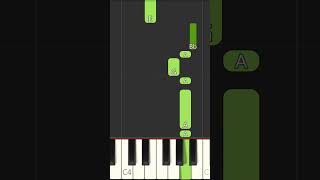 Oh Christmas Tree Piano Tutorial shorts short shortvideo shortsvideo shortsfeed tiktok piano [upl. by Nomi232]