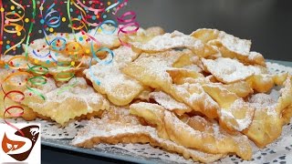 Frappe di carnevale chiacchiere bugie cenci – dolci di carnevale fritti carnival sweets [upl. by Atokad]