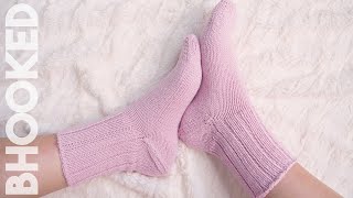 PART ONE How to Knit Socks for the first time [upl. by Naes]