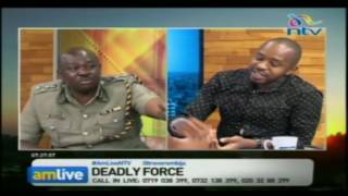 AMLiveNTV Boniface Mwangi alleges Kenya Police hit squads are behind high profile killings [upl. by Euqilegna]