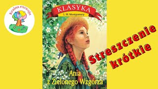 Streszczenie lektury Ania z Zielonego Wzgórza [upl. by Nunciata312]